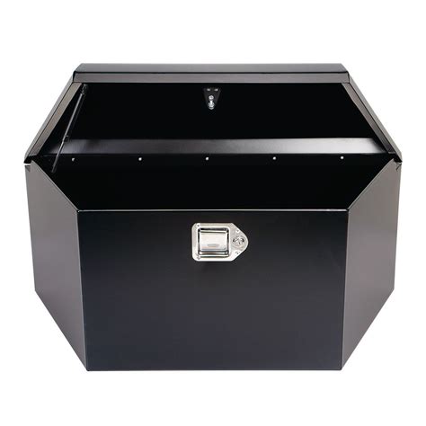 2 1 4 cu ft steel trailer tongue box|large trailer tongue storage box.